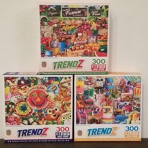 Set of 3 puzzles. Smoke free home.